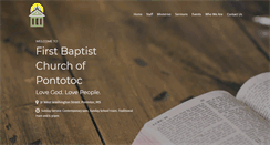 Desktop Screenshot of fbcpontotoc.org